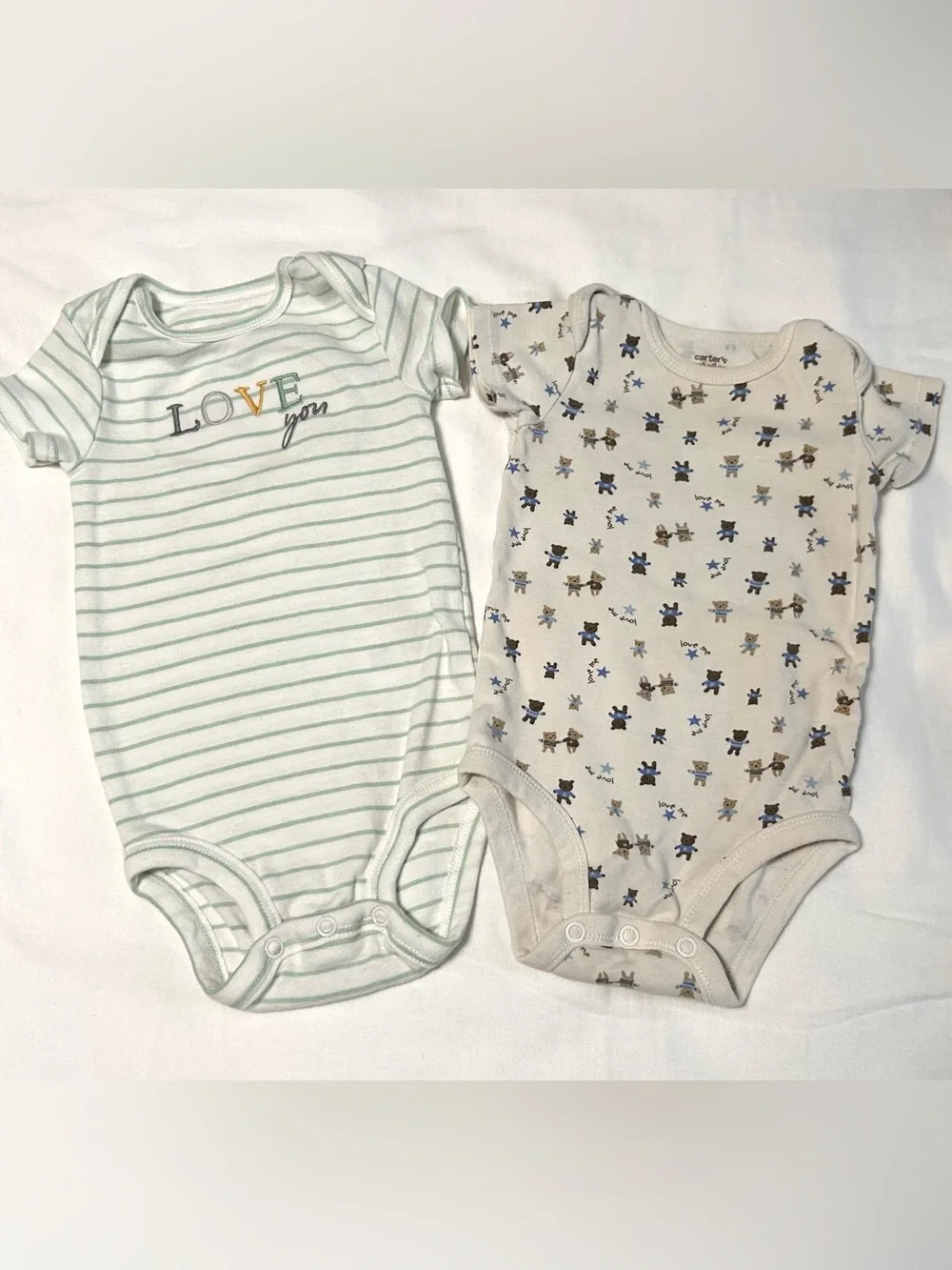 Carters month pieces